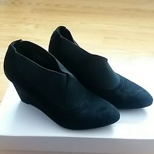Anne Klein Wedge Ankle Booties Heels